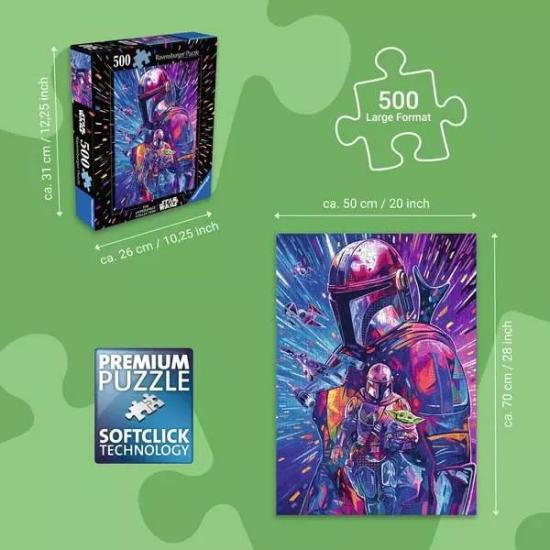 Puzzle Ravensburger Star Wars Hyperspace The Mandalorian 1000 Te