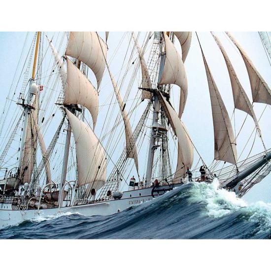 Ravensburger Ship Statsraad Lehmkuhl 2000-teiliges Puzzle