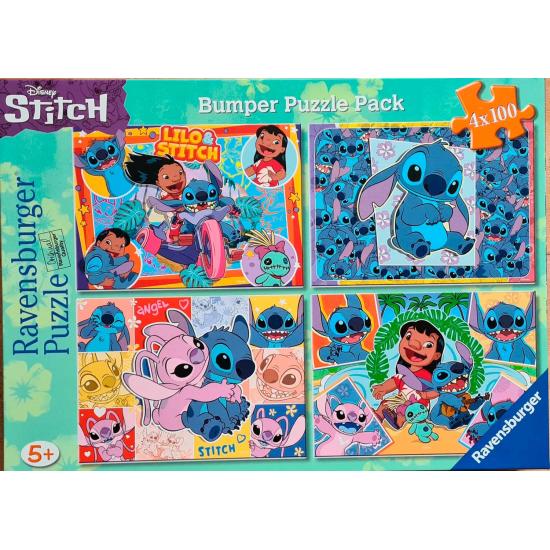 Puzzle Ravensburger Stitch 4 x 100 Teile