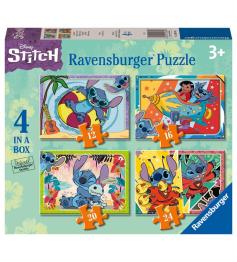 Ravensburger Stitch Progressive Puzzle 12+16+20+24 Teile