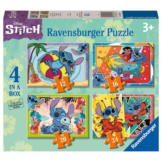 Ravensburger Stitch Progressive Puzzle 12+16+20+24 Teile