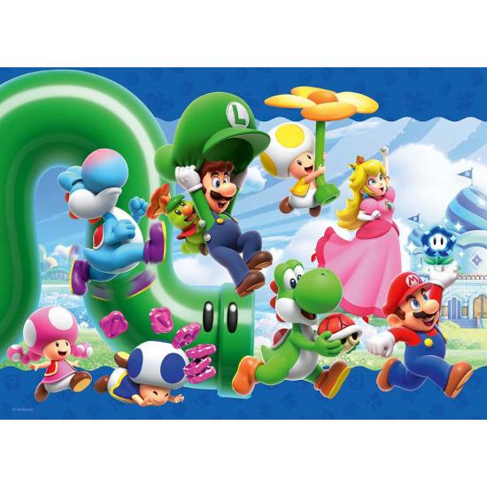 Puzzle Ravensburger Super Mario Bros Wonder 4 x 100 Teile