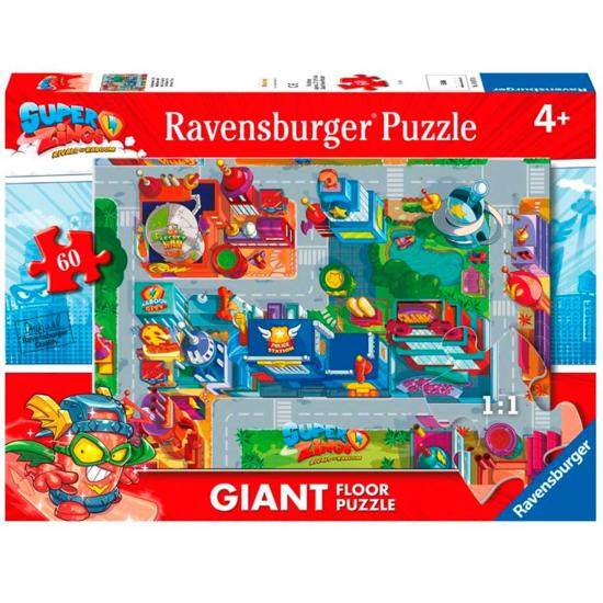 Ravensburger SuperZings Kaboom Stadtplan-Puzzle 60 Teile