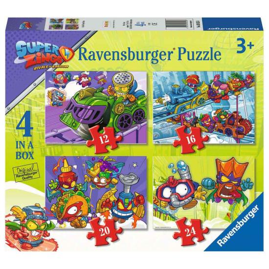 Ravensburger Superzings Sky Trail progressives Puzzle mit 12+16+