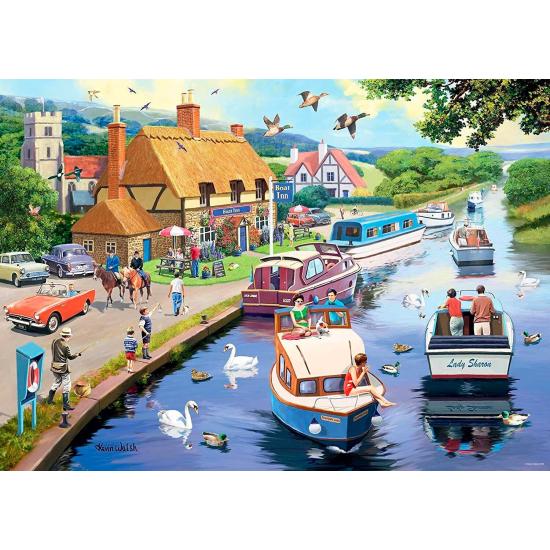 Ravensburger Nachmittag am Fluss Puzzle 1000 Teile