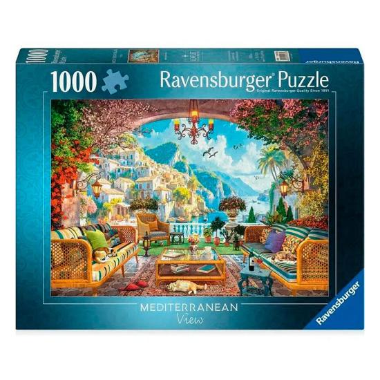 Puzzle Ravensburger Mediterrane Terrasse 1000-teiliges