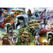 Puzzle Ravensburger The Mandalorian and Grogu 1000 Teile