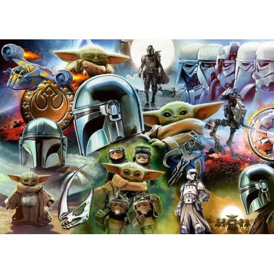 Puzzle Ravensburger The Mandalorian and Grogu 1000 Teile