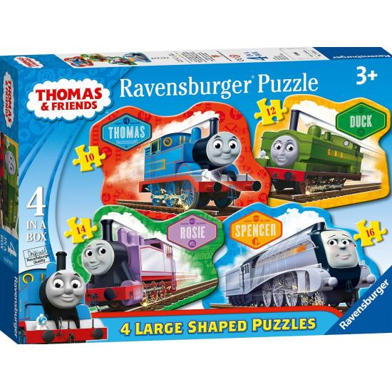 Ravensburger Thomas und seine Freunde Puzzle 10+12+14+16 Teile