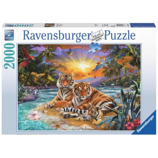 Ravensburger Tigers at Dusk Puzzle 2000 Teile