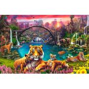 Ravensburger Tigers in Paradise Lagoon Puzzle 3000 Teile