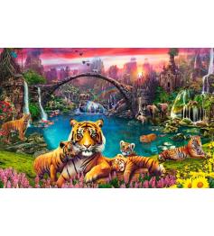 Ravensburger Tigers in Paradise Lagoon Puzzle 3000 Teile