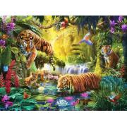 Ravensburger Quiet Tigers 1500-teiliges Puzzle