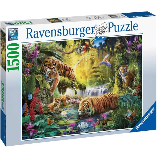 Ravensburger Quiet Tigers 1500-teiliges Puzzle