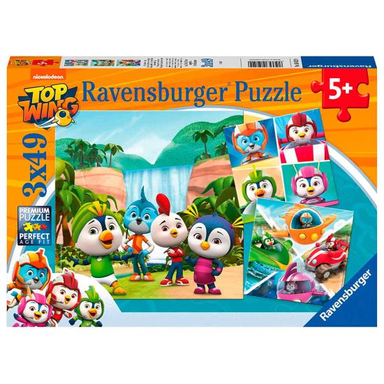 Ravensburger Top Wing Puzzle 3x49 Teile