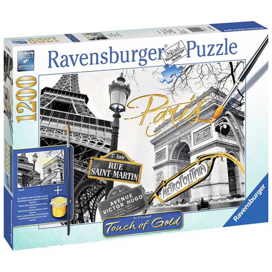 Ravensburger Puzzle Golden Touch in Paris (Goldene Details) 12