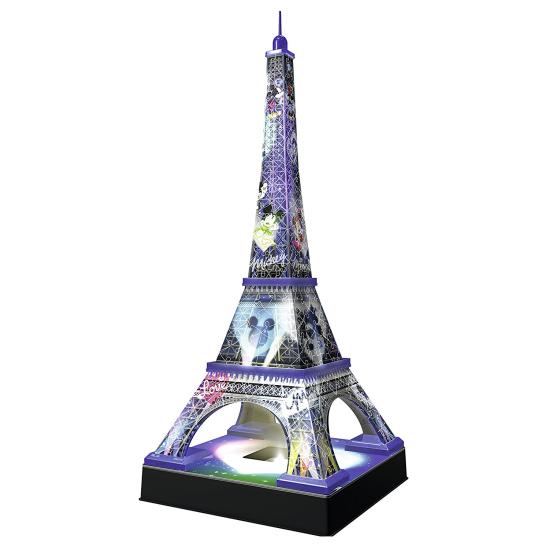 Puzzle Ravensburger Eiffelturm Disney Night Edition 3D 3D 216