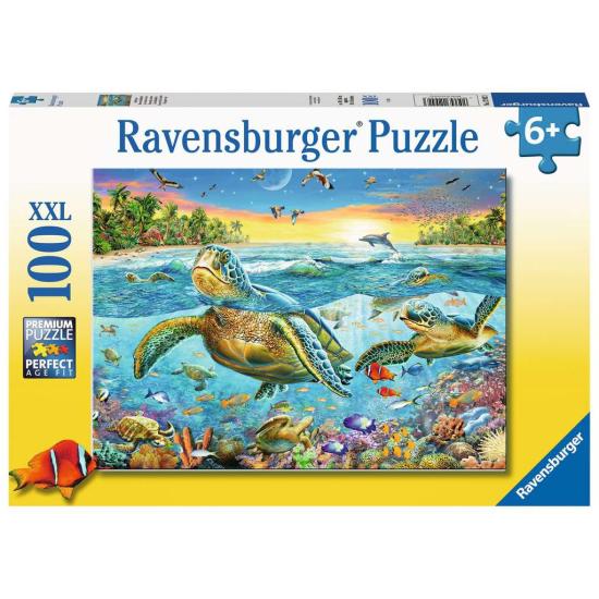 Ravensburger XXL Meeresschildkröten-Puzzle mit 100 Teilen