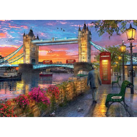 Ravensburger Tower Bridge bei Sonnenuntergang 1000-teiliges Puzz