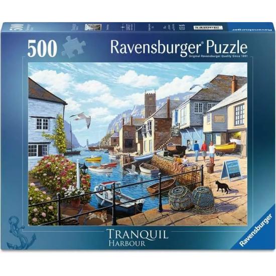 Puzzle Ravensburger Tranquil Harbour 500 Teile