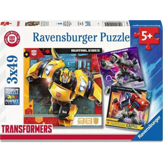 Puzzle Ravensburger Transformers mit 3x49 Teilen Puzzle Ravensburger Transformers mit 3x49 Teilen