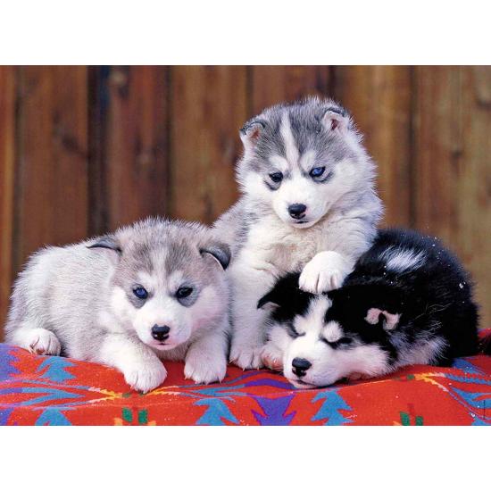 Ravensburger Three Husky Puppies XXL-Puzzle mit 200 Teilen