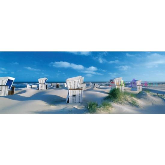 Ravensburger Puzzle Liegestühle auf der Insel Sylt 1000 Teile