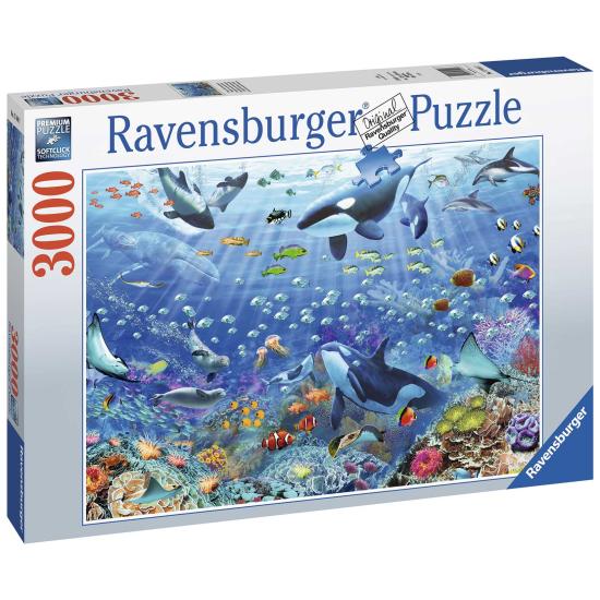 Ravensburger Puzzle Eine bunte Unterwasserwelt mit 3000 Teilen