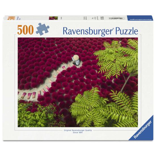 Puzzle Ravensburger Ein Meer Aus Rot 500 Teile