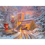 Ravensburger Puzzle A Bright Phosphorescent Christmas 500 P