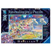 Ravensburger Einhorn und ihre Schmetterlinge 500-teiliges Puzzle