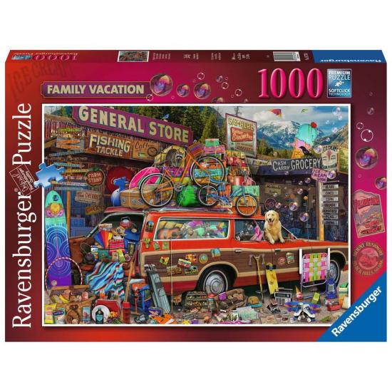 Ravensburger Familienurlaub 1000-teiliges Puzzle