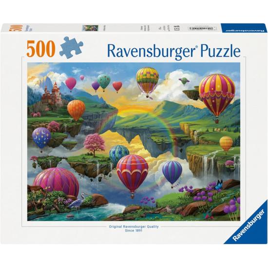 Puzzle Ravensburger Heißluftballontal 500 Teile Puzzle Ravensburger Heißluftballontal 500 Teile