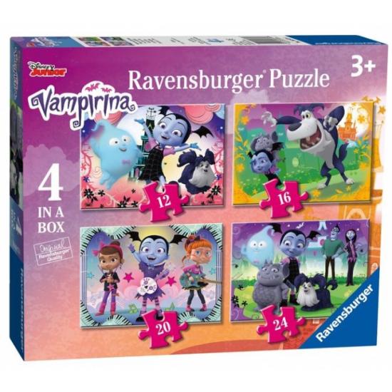 Ravensburger Vampirina-Puzzle, progressives Puzzle mit 12+16+20+