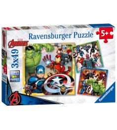 Ravensburger Avengers Puzzle 3x49 Teile