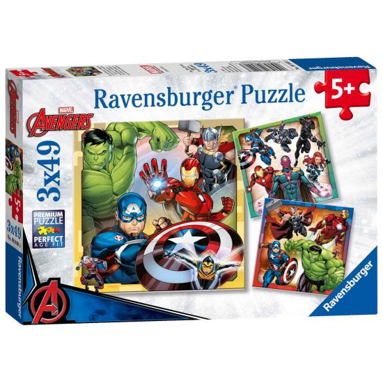 Ravensburger Avengers Puzzle 3x49 Teile