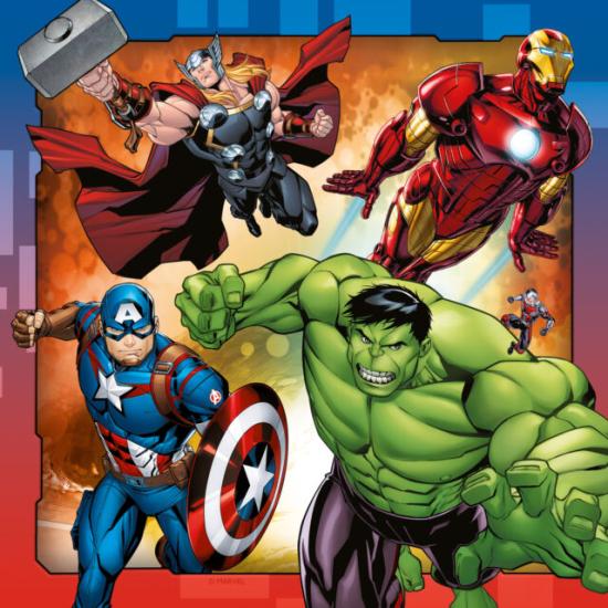 Ravensburger Avengers Puzzle 3x49 Teile