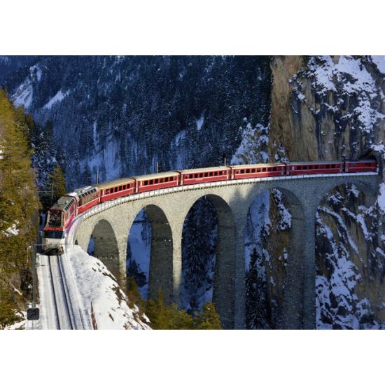 Ravensburger Landwasserviadukt, Schweiz 1000-teiliges Puzzle