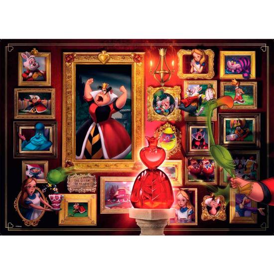 Puzzle Ravensburger Disney Villains: Königin der Herzen von 1000