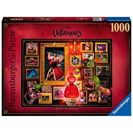 Puzzle Ravensburger Disney Villains: Königin der Herzen von 1000