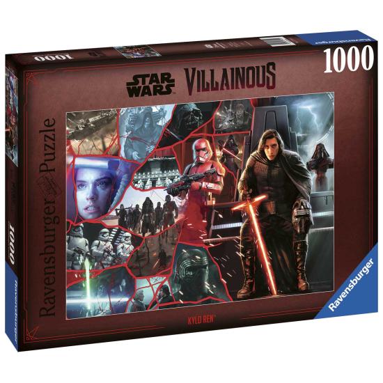 Ravensburger Villains Star Wars Kylo Ren Puzzle mit 1000 Teilen Ravensburger Villains Star Wars Kylo Ren Puzzle mit 1000 Teilen