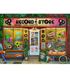 Ravensburger Vinyl Shop Puzzle 1000 Teile