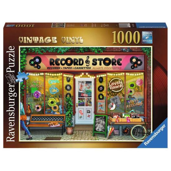 Ravensburger Vinyl Shop Puzzle 1000 Teile