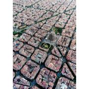 Ravensburger Luftaufnahme von Barcelona Puzzle 1000 Teile