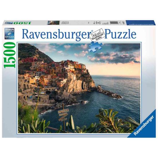Ravensburger Ansicht der Cinque Terre Puzzle 1500 Teile
