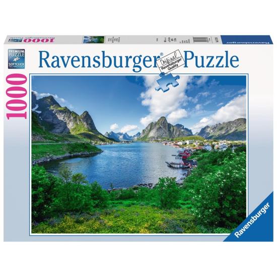 Ravensburger 1000-teiliges Puzzle mit Blick auf die Lofoten, Nor