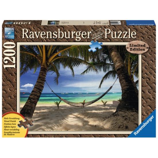 Ravensburger Meeresblick-Puzzle in Holzoptik, 1200 Teile Ravensburger Meeresblick-Puzzle in Holzoptik, 1200 Teile