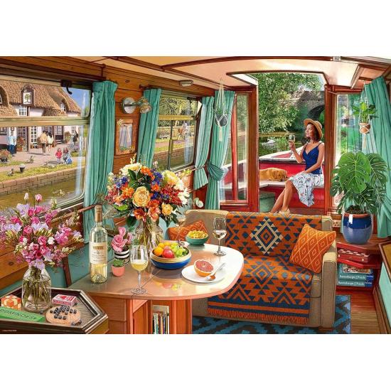 Puzzle Ravensburger Blick Aus Meinem Fenster 1000 Teile