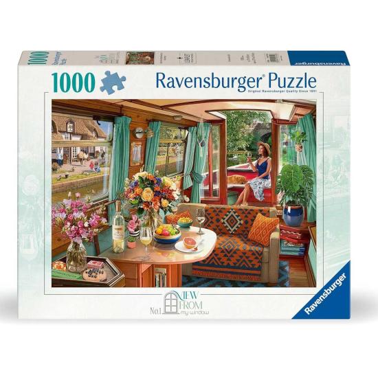 Puzzle Ravensburger Blick Aus Meinem Fenster 1000 Teile