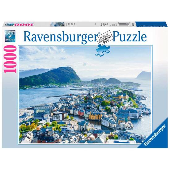 Ravensburger Blick über Alesund Puzzle 1000 Teile
